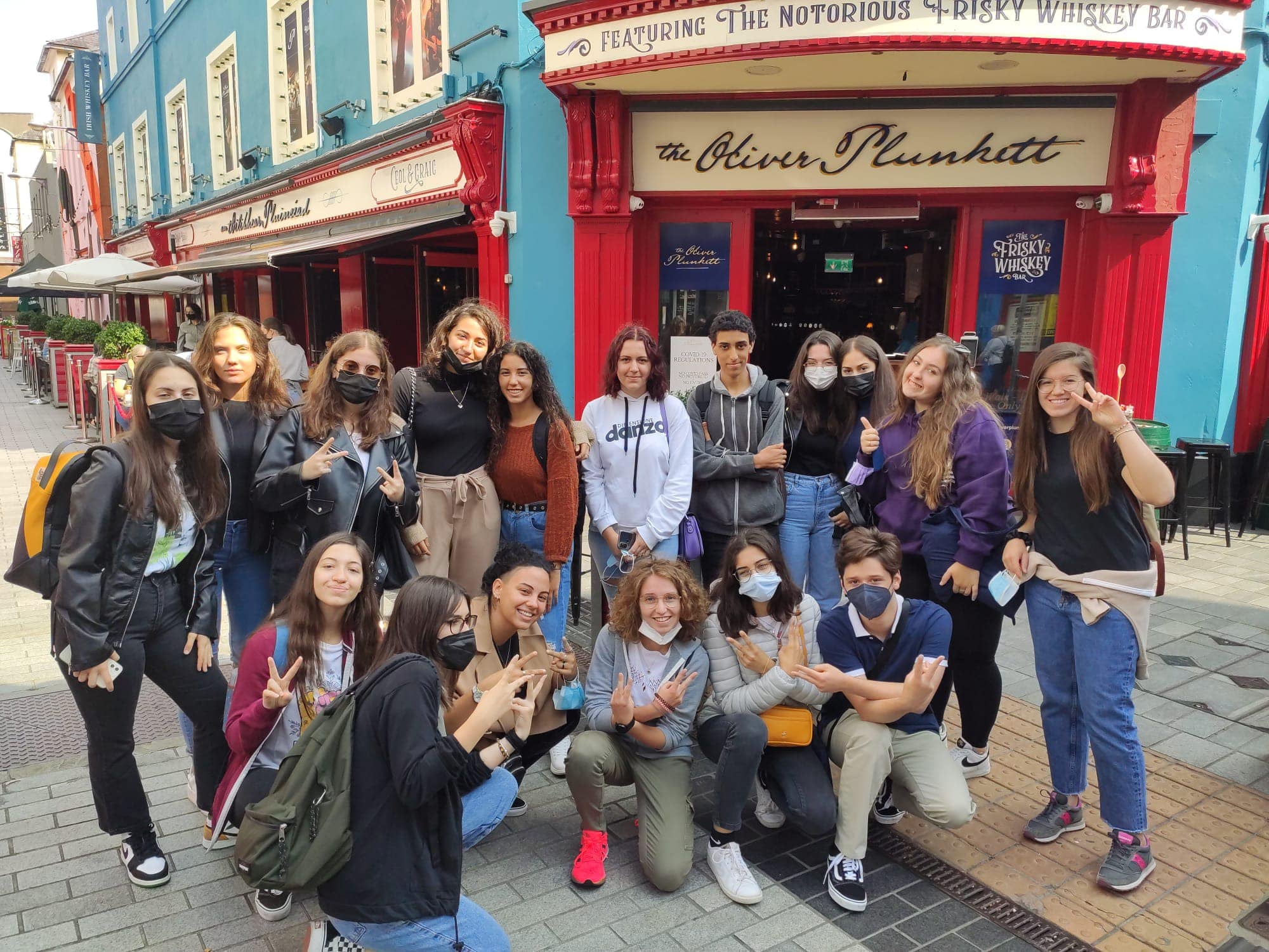 A student group in Cork